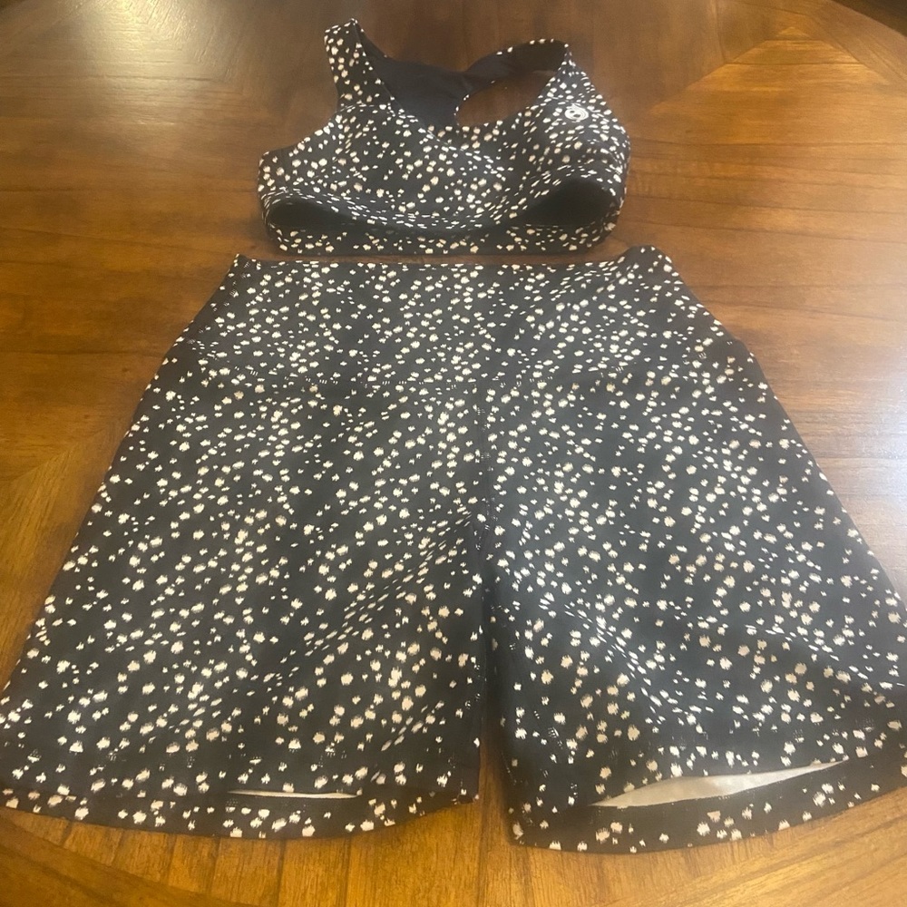Size small Ryderwear sports bra and bottoms